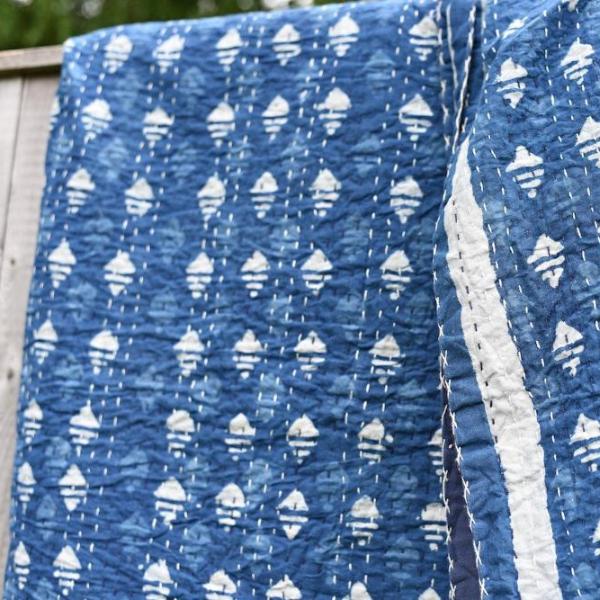 INDIGO KANTHA on sale QUILT